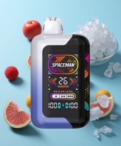 Blauer Himbeer-Eis SMOK SPACEMAN SP40000 40000 Puffs 20ml