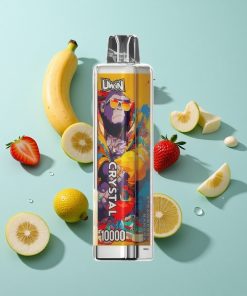 Erdbeer-Banane UWIN Crystal 10000 Puffs mit 18ml E-Liquid und 650mAh Akku