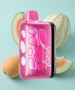 Erdbeer-Pfirsich VOZOL RAVE 40000 mit Beat-Synced Party Mode