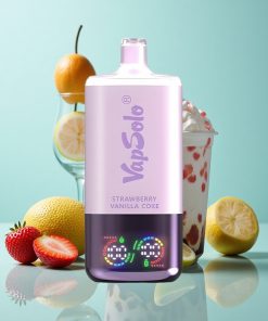 Erdbeer-Vanille-Cola VapSolo Triple 30000 Puffs 40ml Typ-C