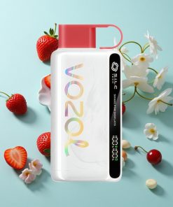 Erdbeere-Himbeere-Kirsche VOZOL STAR 9000/12000 Einweg-Vape mit 650mAh Akku und bis zu 9000/12000 Puffs