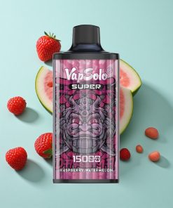 Himbeere-Wassermelone Vapsolo Super 15000 Puffs 40ml 850mAh