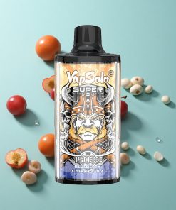 Kirsch-Cola Vapsolo Super 15000 Puffs 40ml E-Liquid Typ-C