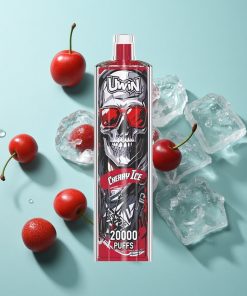 Kirsch-Eis Uwin Shisha Hookah Crystal 20000 Puffs 22ml Mesh Coil