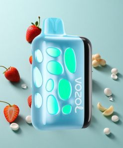 Kirsch-Erdbeer VOZOL RAVE 40000 mit Beat-Synced Party Mode und 1000mAh Akku