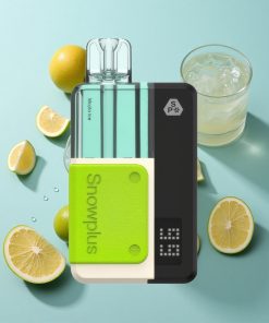 Mojito-Eis Snowplus Swift 15000 Puffs Pod-Kit mit Dual-Mesh-Atomizer und 2+10 ml Nachfüllset