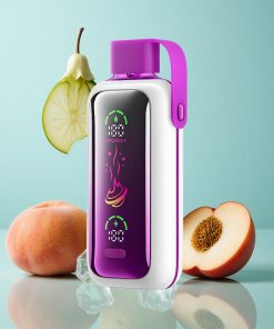 Pfirsich-Eis VOZOL Star 20000 Puffs Dual Mesh HD Spiegelbildschirm