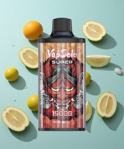 Rotbull-Geschmack Vapsolo Super 15000 Puffs 40ml E-Liquid Typ-C