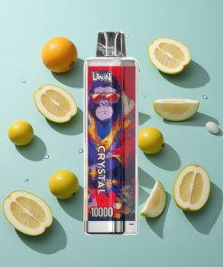 Roter Stier UWIN Crystal 10000 Puffs mit RGB-Beleuchtung und Typ-C-Schnellladung