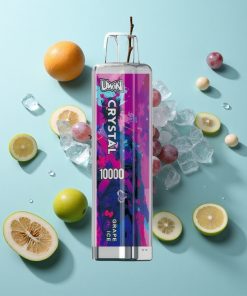 Traube Eis UWIN Crystal 10000 Puffs 18ml Typ-C Schnellladung RGB-Lichter