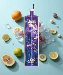 Traube Eis Uwin Shisha Hookah Crystal 20000 Puffs mit Mesh Coil