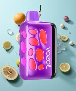 Traube Eis VOZOL RAVE 40000 Einweg-Vape mit Beat-Synced Party Mode und 80% Ladung in 20 Min