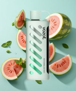 Wassermelone Minze VOZOL Gear Shisha 25000 Puffs mit 1000mAh Akku und Dual Mesh Dual Modes