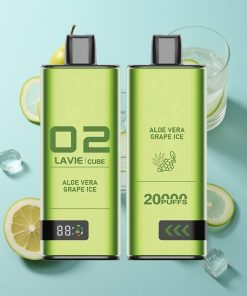 Aloe Vera Trauben Eis Lavie Cube 20000 Puffs 28ML Typ C