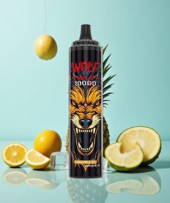 Ananas Eis JNR Wolf Niplo 10000 Puffs mit 20ml E-Liquid und Typ-C Schnellladung