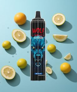 Blau JNR Wolf Niplo 10000 Puffs 20ml Mesh Coil Typ-C