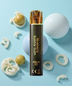 Blaubeere Bubblegum JNR Black&Golden 600+200 Puffs 800 Puffs TPD zertifiziert