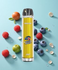 Blaubeere-Sauer-Himbeere JNR Gold380 6000 Puffs Wegwerf-Vape