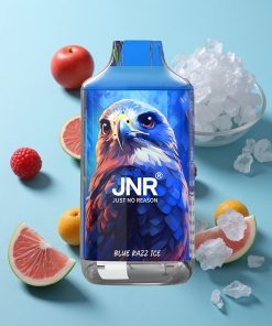 Blaue Himbeer-Eis JNR Falcon 16000 Puffs mit 22ml E-Liquid und Dual-Mesh-Coil