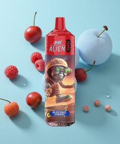 Blaue Himbeere-Kirsche JNR Alien 10000 Puffs mit 20ml E-Liquid und Typ-C Schnellladung