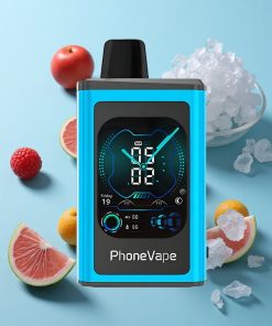 Blauer Himbeer-Eis JNR PhoneVape 30000 Puffs mit Turbo Modus und App-Steuerung