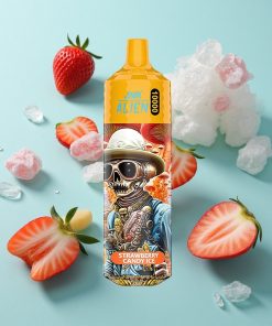 Erdbeer-Bonbon-Eis JNR Alien 10000 Puffs mit 850mAh Akku und Typ-C-Schnellladung