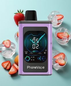 Erdbeer-Eis JNR PhoneVape 30000 Puffs Einweg-Vape mit Turbo-Modus und 2% 5% Nikotin