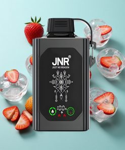 Erdbeer-Eis JNR Shisha Hookah Box 20500 Puffs mit 25ml E-Liquid und Type-C Schnellladung