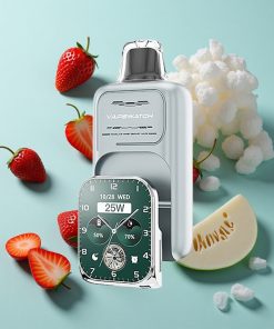 Erdbeer-Eis JNR Vape Watch 30000 Puffs Dual Mesh Coil Typ-C Schnellladung