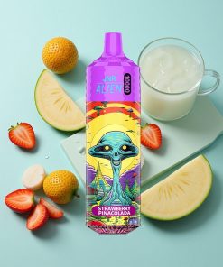 Erdbeer-Pina-Colada JNR Alien 10000 Puffs mit 20ml E-Liquid und Typ-C-Schnellladung