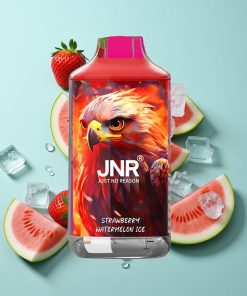 Erdbeer-Wassermelone-Eis JNR Falcon 16000 Puffs Dual Mesh Coil Smart LED Display