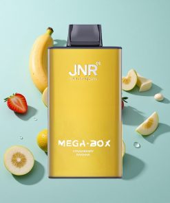 Erdbeere-Banane JNR Mega Box 25000 Puffs Typ-C Schnellladung