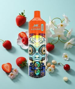 Erdbeere Himbeere Kirsche JNR Alien Max 18000 Puffs Dual Mesh Coil & Dual Core