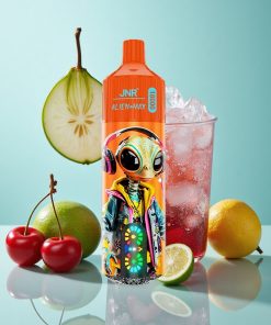 Fruchtige Kirsch-Cola JNR Alien Max 18000 Puffs mit Dual-Mesh-Coil & 28ml E-Liquid