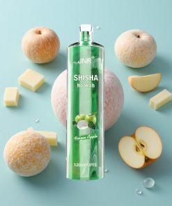 Gefrorener Apfel JNR Shisha Hookah 12000 Puffs 24ml 0,6 Ohm Mesh Coil