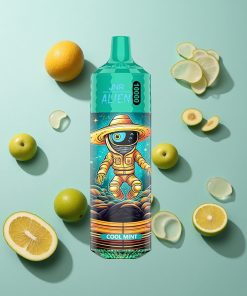 Kühle Minze JNR Alien 10000 Puffs mit 20ml E-Liquid und Type-C Schnellladung