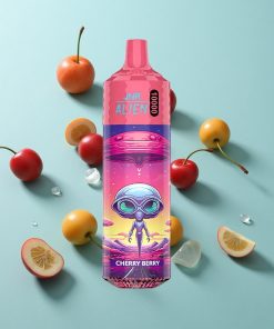 Kirschbeere JNR Alien 10000 Puffs mit 850mAh und Typ-C Schnellladung