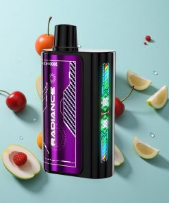 Kirschbeere JNR Radiance 31000 Puffs Wegwerf-Vape mit 28ml E-Liquid und Dual-Mesh-Coil