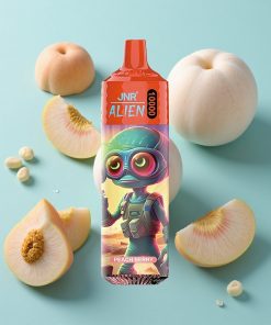Pfirsich-Beere JNR Alien 10000 Puffs mit 20ml E-Liquid und Typ-C Schnellladung