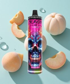 Pfirsich-Eis JNR Calavera 11000 Puffs 21ml E-Liquid Kapazität 1.0ohm Mesh Coil