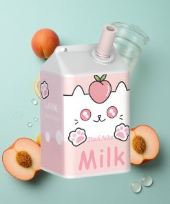 Pfirsich Geschmack LAVIE Milch 7000 Puffs 16ML Typ C Aufladbar