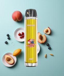 Pfirsich-Heidelbeer JNR Gold380 6000 Puffs Einweg-Vape