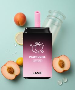 Pfirsichsaft LAVIE Aurora 11000 Puffs 22ML Typ C Wiederaufladbar