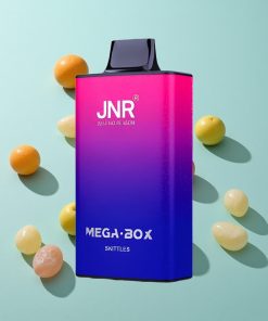 Regenbogen JNR Mega Box 25000 Puffs Wegwerf-Vape Dual Mesh Coil & Dual Core