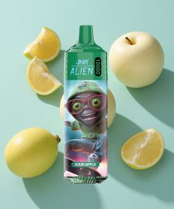 Sauerapfel JNR Alien 10000 Puffs mit 20ml E-Liquid und Typ-C Schnellladung