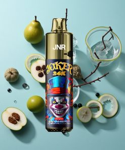 Schwarzer Drache Eis JNR Joker 24K Puffs 2+10ml Nachfüllbar Typ-C Ladung