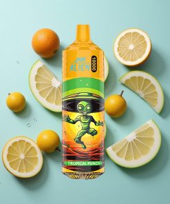 Tropischer Punsch JNR Alien 10000 Puffs mit 20ml E-Liquid und Type-C Schnellladung