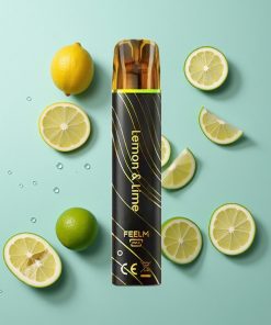 Zitrone & Limette JNR Black&Golden 600+200 Puffs 800 Puffs TPD-zertifiziert