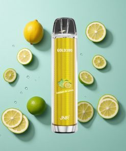 Zitrone-Limette JNR Gold380 6000 Puffs Einweg-Vape 6000 Puffs 1500mAh